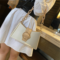 Light luxury women's bag small texture flow trend design underarm bag 2021 new slung tide women's pet bag