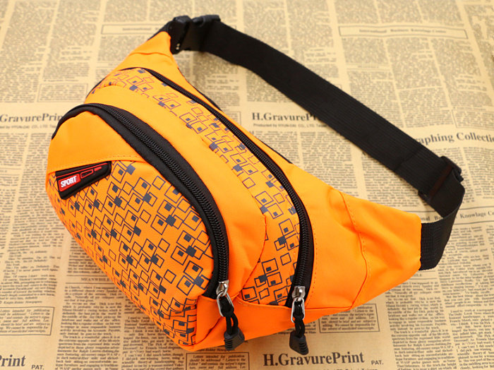 夏季新款男式手机小腰包多功能收银腰包女户外