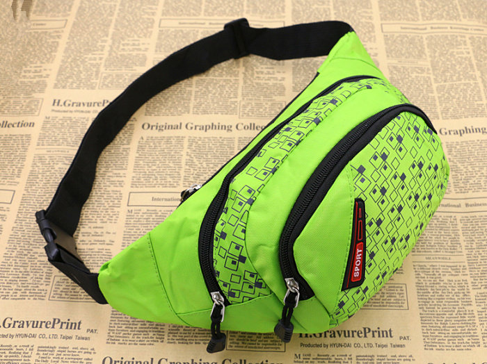 夏季新款男式手机小腰包多功能收银腰包女户外