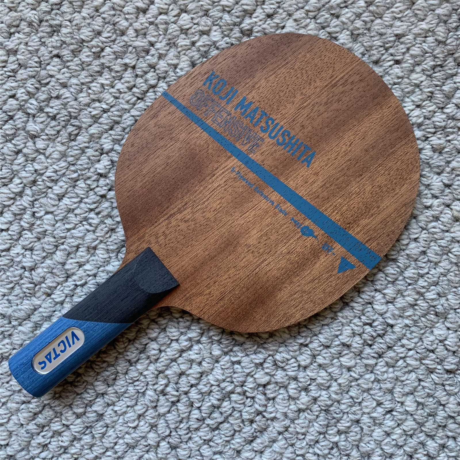 VICTAS鬆下浩二ZC防守削球底板藍鬆ST純木乒乓球拍經典款村鬆雄鬥 - Taobao