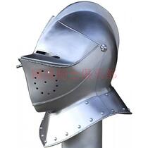 16-century Italian style helmet history repeating metal protector handicrafts