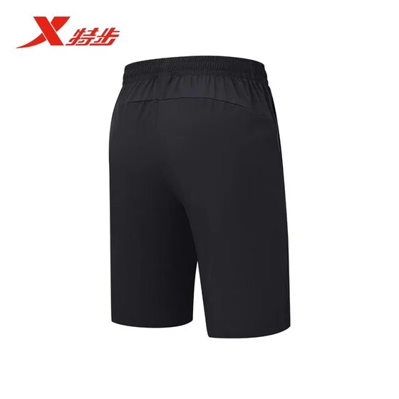 XTEP 반바지 남자 2025 여름 짠 얼음 와이어 통기성 탄성 달리기 피트니스 스포츠 바지 975229970009 XTEP 반바지 남자 2025 여름 짠 얼음 와이어 통기성 탄성 달리기 피트니스 스포츠 바지 975229970009