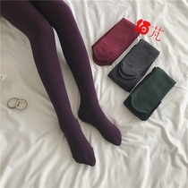 Autumn and winter plus velvet padded stockings warm socks leg socks slim foot socks bottoming pantyhose womens clothing