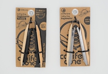 Conifer Cone Folding Tong Pine Ball Outdoor Folding Clamp B6 Camping Stainless Steel Barbeck Clamp