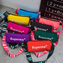 Childrens Tide Bucket Shoulder Bag Fashion Letters Print shoulder bag Baby Baby Kids Bag