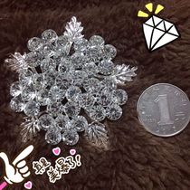 Han Edition New High-end Diamond Busty Flower Lovely Needle Shawl Scarf Window Fashion Korea Bay Accessories Special Price