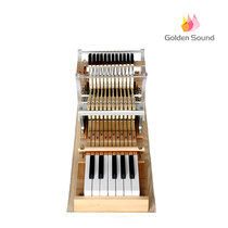 Craftsman 12-key grand piano stringing machine model professional design can be adjusted touch can be taught