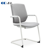Brief modern staff office chair single fashion backrest arched meeting chair for guests in talks for training chair