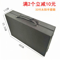 Ground stall 32 pay black sunglasses suitcase black nylon glasses sample box hand glasses display box