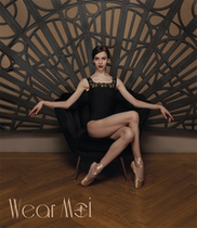 Fusheng Ruo dance French imported wear moi carved ballet dance yoga practice suit one-piece suit arletty