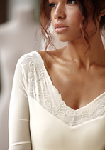 Floating dance Russia imported grishko mesh mid-sleeve ballet dance yoga practice suit 1935