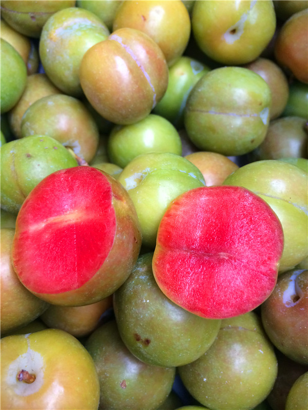 新鲜现摘李果广西百色三华李孕妇水果红心李开胃健胃水