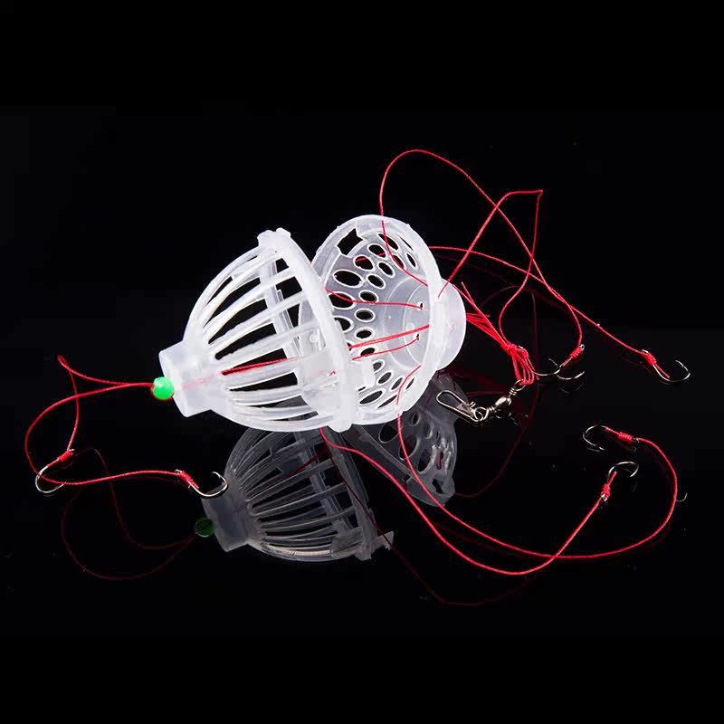 doao东澳鲢鳙钓组浮钓饵笼套装钩盒装鲢笼钩水怪水雷大头鱼胖头鱼