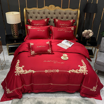 A variety of pattern-Anderson 80 branch satin wedding denim cotton soft 1.5 million-thread-embroidery