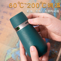 Handheld electronic fragrance furnace portable incense furnace household septive smoke plug-in tram furnace indoor charging volatile