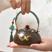 Pure copper franc stove household small stove fragrance furnace indoor for aroma furnace