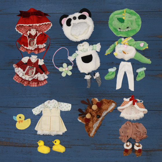 ICY DBS Medium Cloth Doll Clothes Cute Animal Style Set Collection Medium Cloth 8-point Doll Clothes ICY DBS Medium Cloth Doll Clothes Cute Animal Style Set Collection Medium Cloth 8-point Doll Clothes