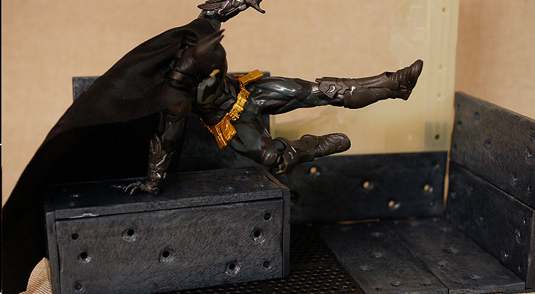 包邮正版盒装crazytoys蝙蝠侠景品手办模型场景可随意拼插diy组合_7折