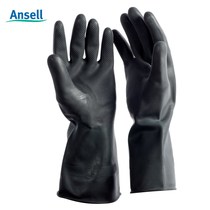 Anti-chemical glove acid-resistant solvent industrial nitrile rubber anti-slip waterproof oil-proof labor protection chemicals gloves