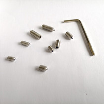 Towel bar towel rack fixing screw hexagon socket faucet handle tip top wire shower shower shower fastening screw