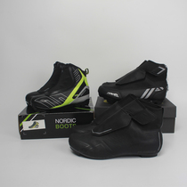 NORDIC BOOTS tail single Nordic outdoor plus velvet professional snowstorm cross-country ski boots bicycle shoes for autumn and winter