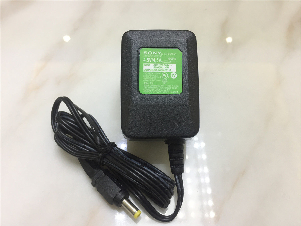 全新sony/索尼 原装 ac-es455k 电源 4.5v 1a 适用于cd随身听机