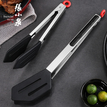 Zhang Koizumi Silicone Food Clip Kitchen Steak Barbecue Nip bread cake clip stainless steel anti-slip and high temperature resistant