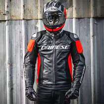 Home of motorcycle fans Dainese Dennis Racing 3 Motorcycle riding split leather jacket Titanium alloy fall-proof
