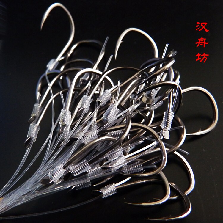 桶装伊势尼手绑钩子线鱼钩高碳钢钓鱼钩海钓船钓钓组制作新品
