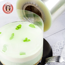 Mousse edge thickened hard film Birthday cake transparent film decoration soft plastic paper baking packaging 12cm*100 meters