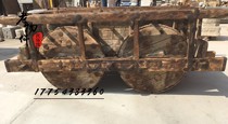 Old chariot old Taiping car Ming and Qing old objects ancient four-wheeler film and television props nostalgic collection museum ornaments