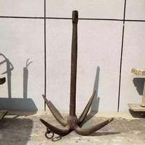 Nostalgic old objects old anchor big iron anchor old iron anchor old iron anchor scenic spot decoration nostalgic collection ornaments