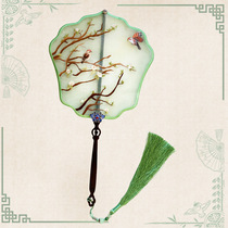 Ancient style double-sided embroidery Classical Suzhou specialty dance Hanfu Cheongsam craft group fan