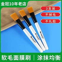 Mask brush Soft hair Facial mask brush Beauty brush Coating mask brush Spa brush Beauty salon supplies tool set