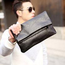 Hong Kong I.Tgreg Korean edition tide clutch bag folding clutch bag new mens bag casual business handbag iPAD bag