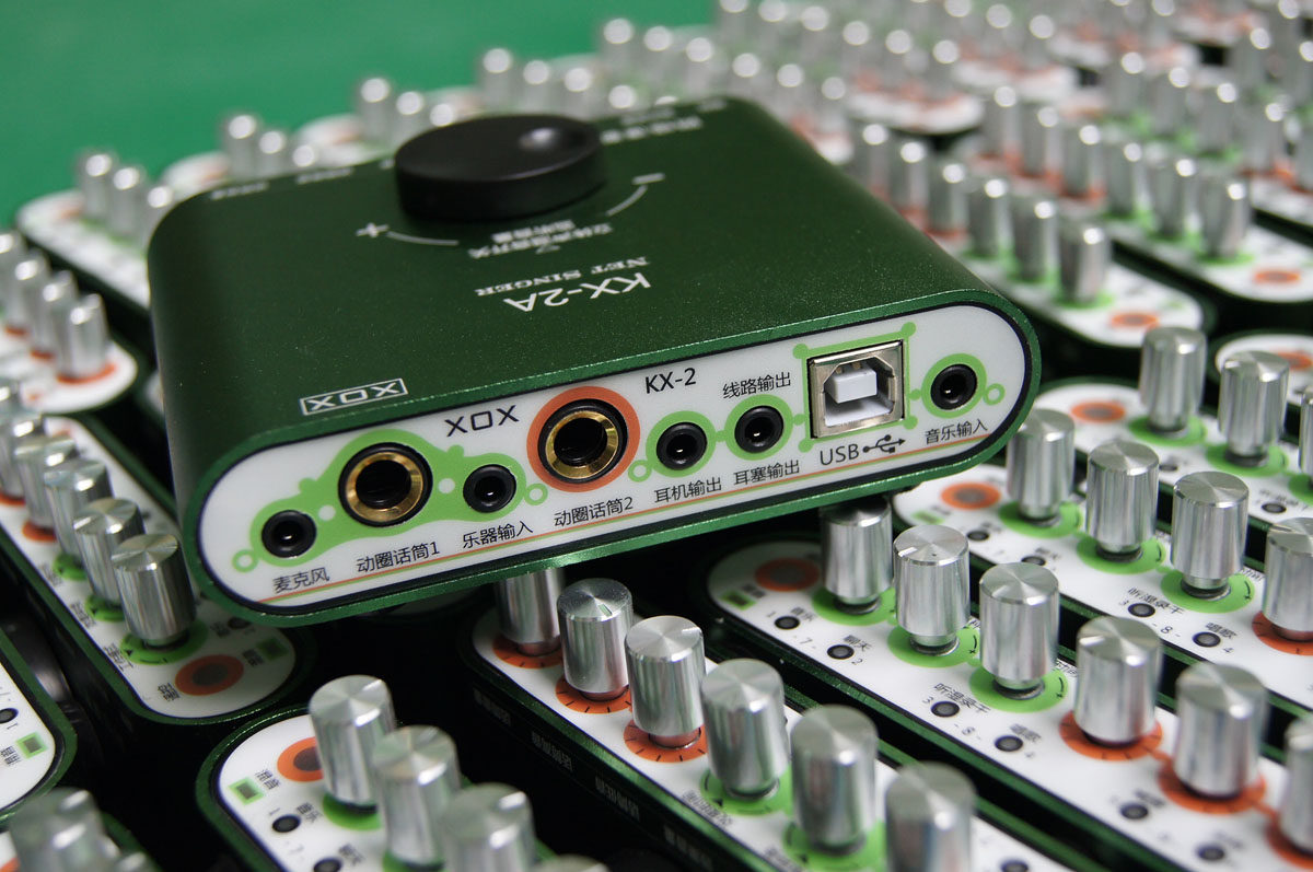 客所思 kx2a usb录音k歌声卡送遥控带喊麦闪避帮远程调试