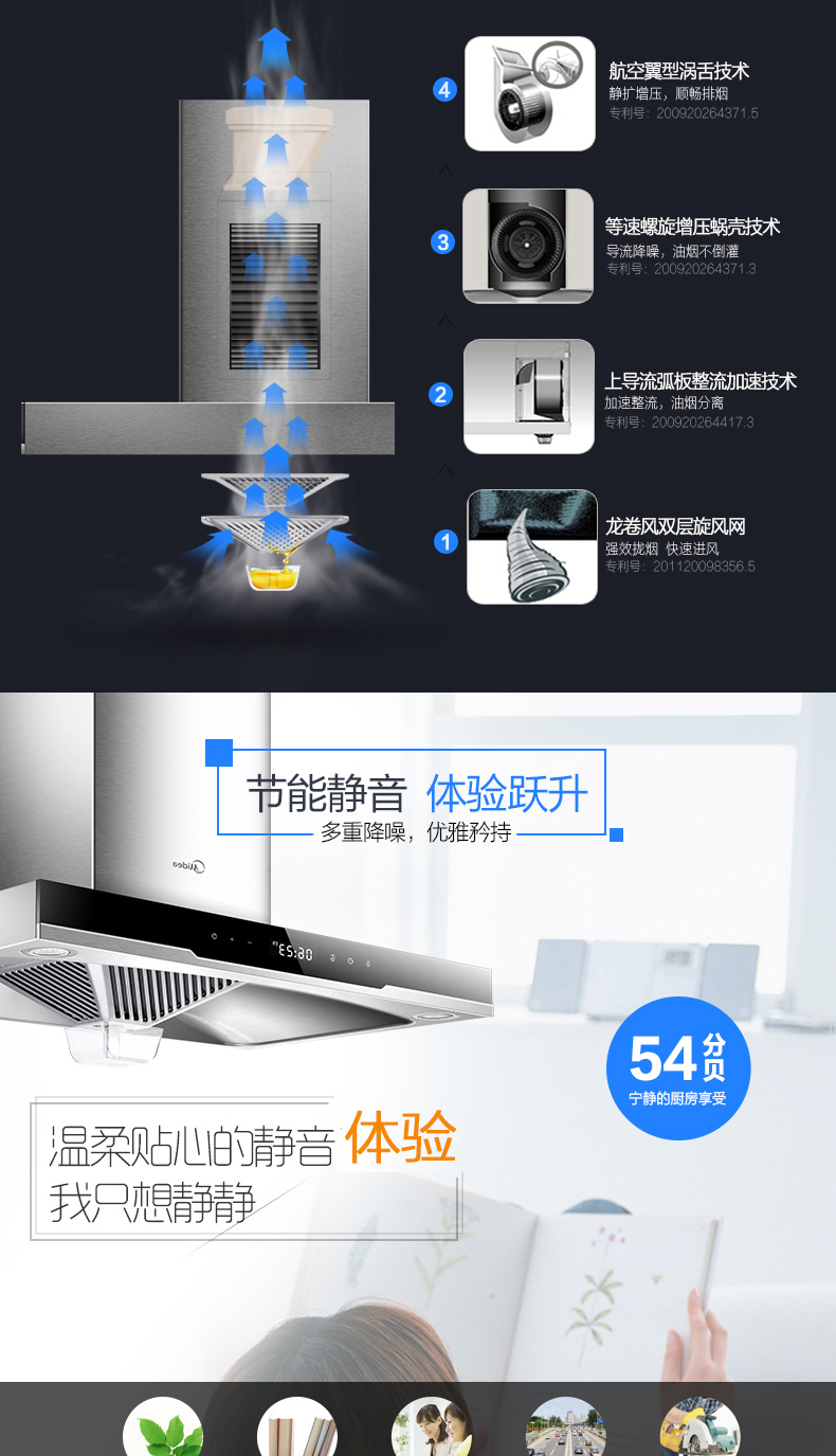 美的dt570r q360b蒸汽洗大吸力抽油烟机燃气灶套餐 烟灶套装组合