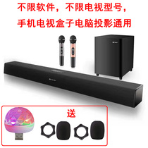 Sky Karaoke KS-5 Pro Echo Wall Audio Subwoofer Microphone Projector TV Karaoke Wireless Microphone