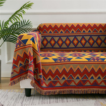 Foreign trade Chihuas sofa blanket chair sofa with backscarf covering towel and wool mattress