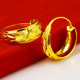 Genuine gold earrings 999 pure gold female models 24k pure gold mother-in-law elderly jewelry earrings new Genuine gold earrings 999 pure gold female models 24k pure gold mother-in-law elderly jewelry earrings new