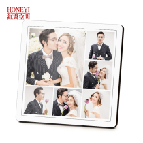 Porcelain Crystal Nine Palace grid photo frame set-up wedding photo development baby photo zoom in Korean photo printing production