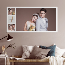 48 inch wedding photo enlarged photo frame hanging wall Jiugongge family photo Children Baby Photo making puzzle rinse