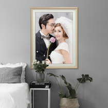 Development photo enlarged photo frame hanging wall printing wedding dress photo making custom living room bedroom 16 inch 24 inch 36 inch