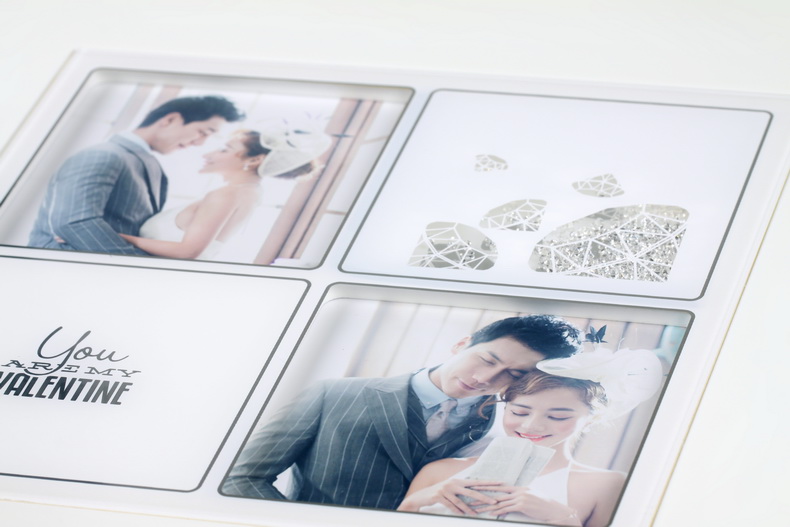 婚纱照相册制作18寸/12寸彼岸 烤漆相册影楼结婚照定制相册包设计