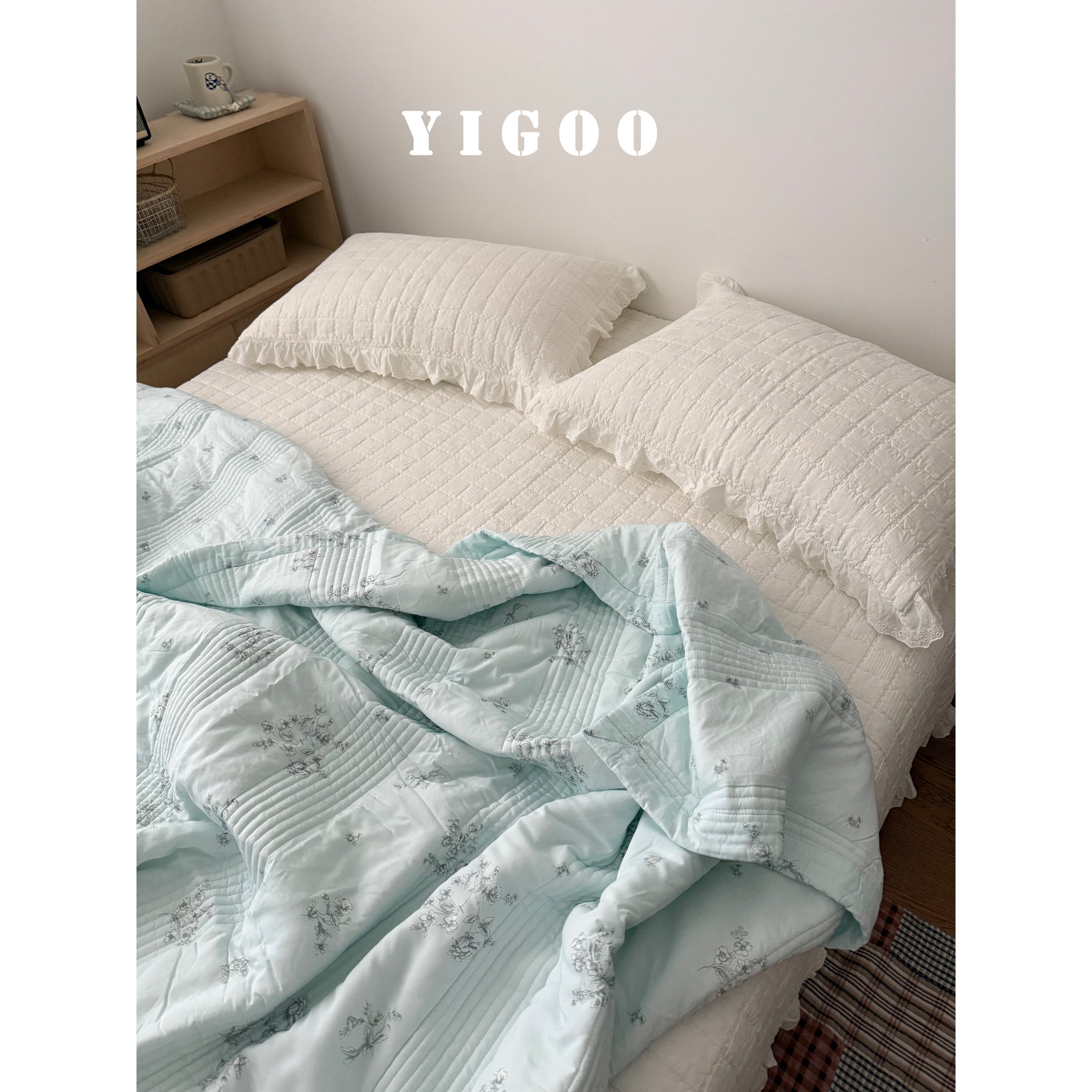 Корейское двустороннее одеяло из модала для кондиционера мягкое прохладное машинная стирка