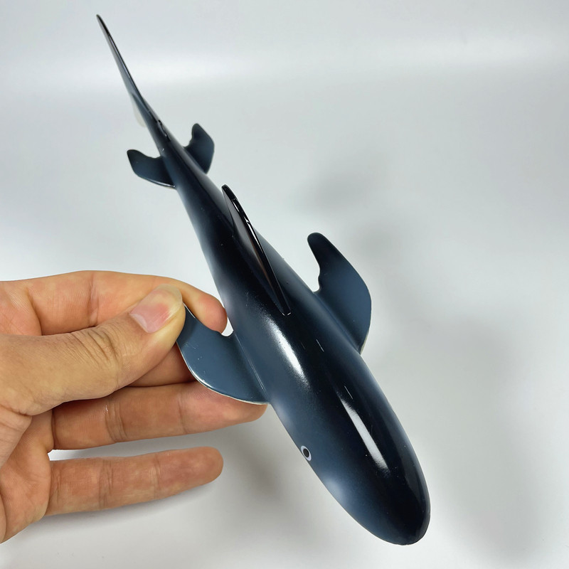 正版美国neptun仿真鲨鱼模型鱼缸饰品空心儿童玩具收藏海洋生物