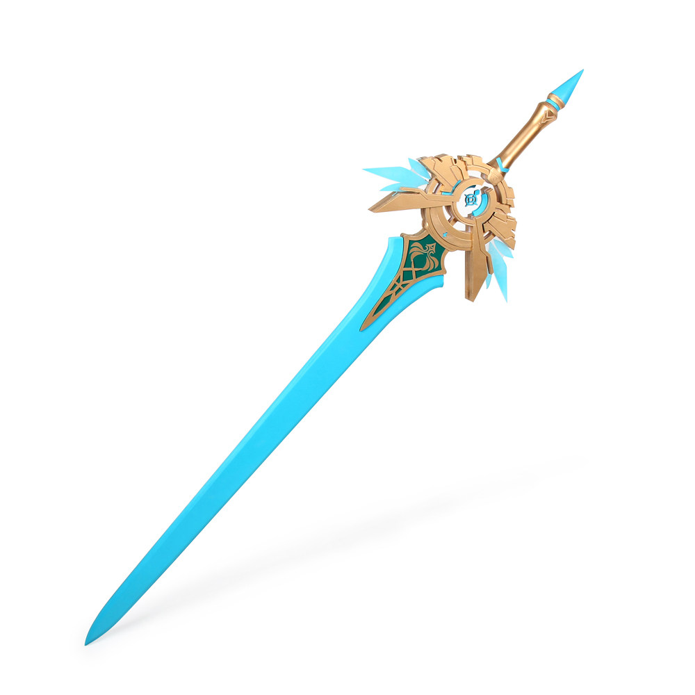 79cos原神5星武器天空之刃单手剑精品动漫游戏cosplay道具 3741