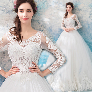 Wedding Dresses Classical Luxury Lace Princess Wedding Dresses 