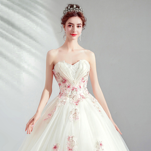 Mori’s Flower Fairy Bride Dressed  Diamond Flower Wedding Dresses 