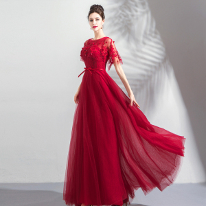 Fashionable Slender Bride Toastmasters Wedding Evening Dresses